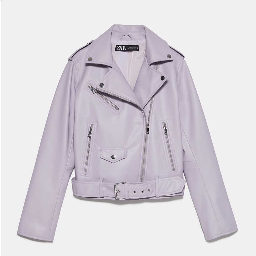 Zara Faux Leather Jacket